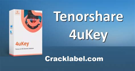 Tenorshare 4uKey 2.3.0.12 Crack + Registration Code